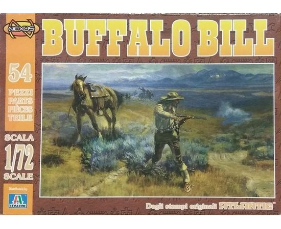 Коллекционные фигурки  Italeri 012-1 Buffalo Bill фигурки 1/72 tm08405 купить в твоимодели.рф