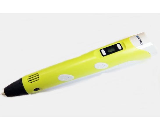 Современная 3D печать 3D ручка MyRiwell RP-100B (2-е поколение) - жёлтая tm08397 купить в твоимодели.рф