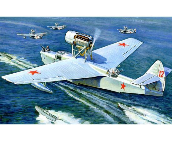 Склеиваемые модели  ЕЕ72131 МБР-2 БИС Летающая лодка (гидросамолет) СССР 1/72 tm08705 купить в твоимодели.рф