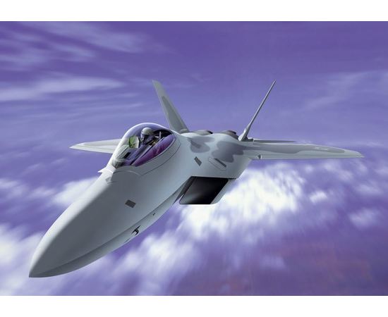 Склеиваемые модели  ITALERI 1207 F-22 Raptor Многоцелевой истребитель 1/72 tm09669 купить в твоимодели.рф