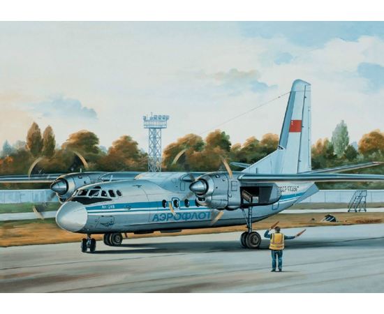 Склеиваемые модели  ЕЕ14461 Ан-24 самолет Аэрофлот/ LOT СССР 1:144 - Eastern Expres tm09072 купить в твоимодели.рф