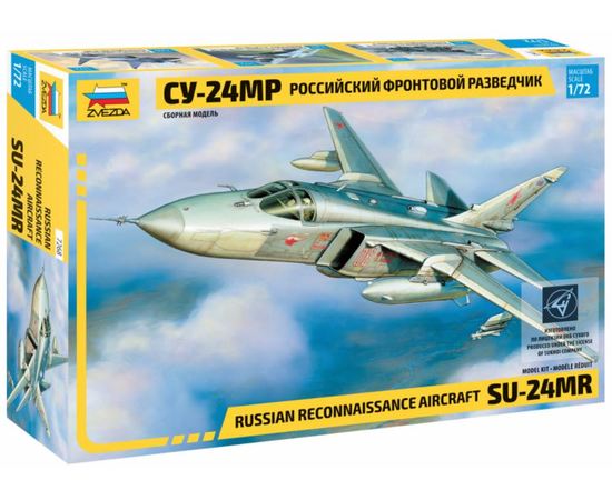 Склеиваемые модели  zvezda 7268 Звезда Су-24МР Фронтовой бомбардировщик 1/72 tm09472 купить в твоимодели.рф