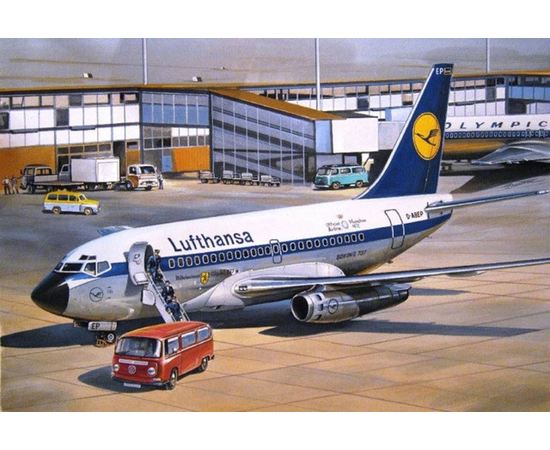 Склеиваемые модели  ЕЕ14426 Б-731 Авиалайнер Lufthansa 1:144 - Eastern Express tm09056 купить в твоимодели.рф