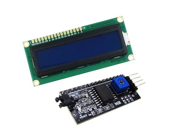 Arduino Kit ЖК-дисплей 1602 + I2C Display для Arduino (Синий) tm09880 купить в твоимодели.рф
