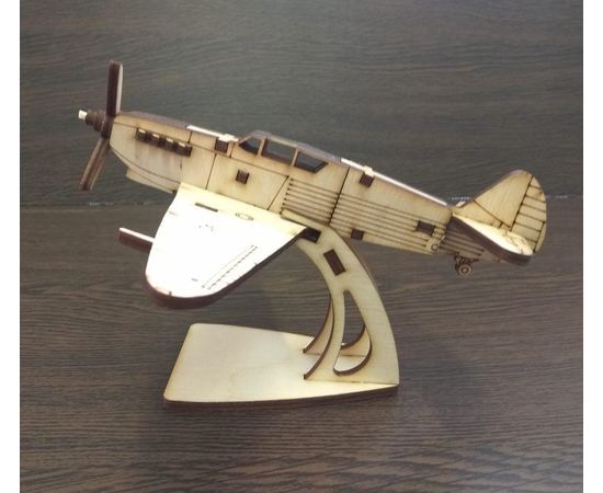Склеиваемые модели  Универсальная подставка для самолетов серии «Авиация ВОВ» из фанеры 3DLV-10196 tm10196 купить в твоимодели.рф