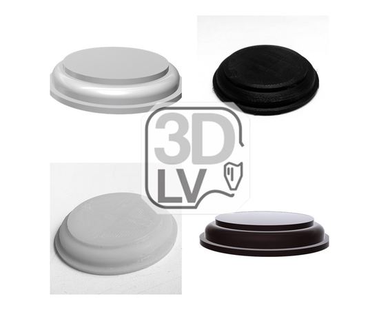 Готовые напечатанные 3D модели 3DLV 8341 Подставка основание для фигурок 1/35, 1/72, 54мм tm08341  купить в твоимодели.рф
