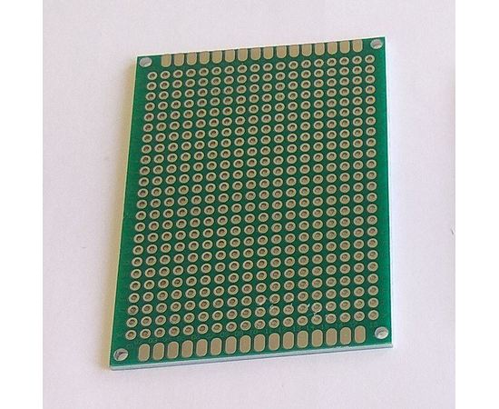 Arduino Kit Печатная плата двухсторонняя размером 5х7 см. под пайку tm10104 купить в твоимодели.рф