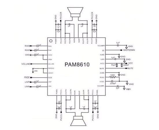 Arduino Kit PAM8610 Плата цифрового стерео усилителя 2x15 Вт tm10096 купить в твоимодели.рф