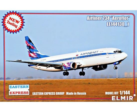 Склеиваемые модели  ЕЕ144130_1 Боинг 737-400 Авиалайнер -  Самолет 1:144 tm09947 купить в твоимодели.рф