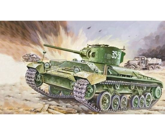 Склеиваемые модели  ЕЕ35148 Марк IV Валентайн III Английский пехотный танк 1/35 tm09951 купить в твоимодели.рф