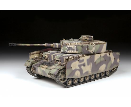 Склеиваемые модели  zvezda 3674 Звезда T-IV Немецкий средний танк Pz IV Ausf. G 1/35 tm-19-8427 купить в твоимодели.рф