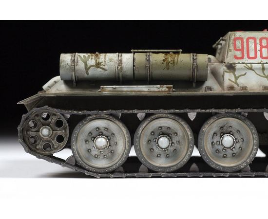 Склеиваемые модели  zvezda 3691 Звезда Советский истребитель танков СУ-122 1/35 tm-19-8877 купить в твоимодели.рф