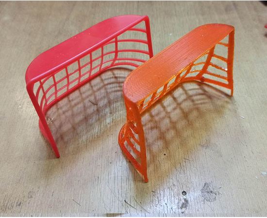 Современная 3D печать Ворота для детского хоккея 105х59х43мм 3D модель [STL] tm-19-8869 купить в твоимодели.рф