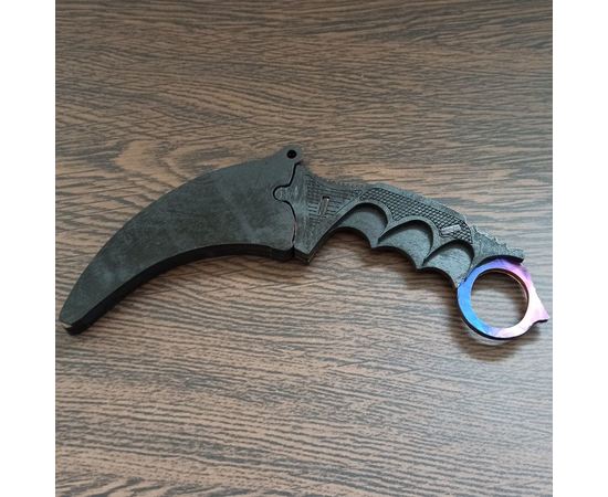 Изделия из дерева (фанеры) Ножны для ножей karambit CS:GO из фанеры от 3DLV tm-19-9259 купить в твоимодели.рф