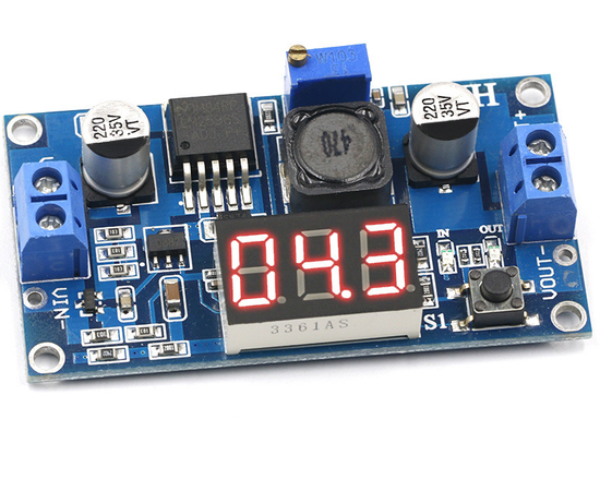 Arduino Kit LM2596 4-40VDC 3A Пошагово регулируемый преобразователь напряжения tm04600 купить в твоимодели.рф