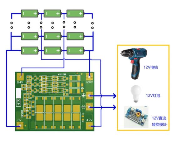 Arduino Kit BMS 3S (12.6В 60A balance) контроллер заряда с защитой и балансировкой на 3 АКБ 18650 tm-19-9378 купить в твоимодели.рф