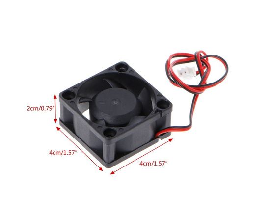 Современная 3D печать Вентилятор 24V 40x40x20мм охлаждения для ПК и 3D [ два подшипника] tm-19-9409 купить в твоимодели.рф