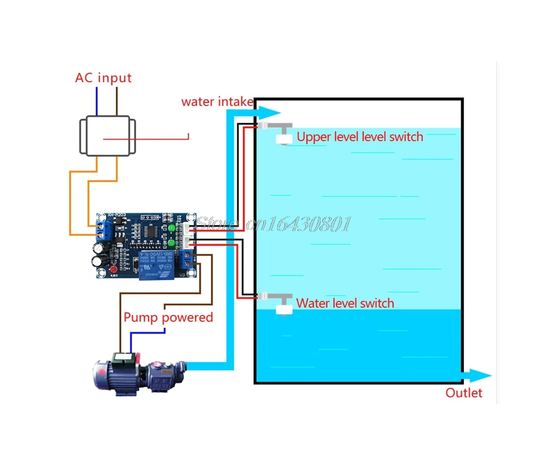 Arduino Kit XH M203 контроллер уровня воды автоматический переключатель водяного насоса tm-19-9282 купить в твоимодели.рф