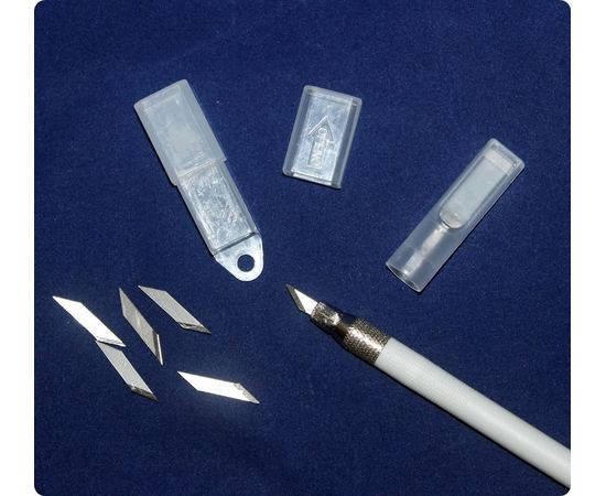 Оборудование для творчества Jas 4022 Нож с цанговым зажимом, мягкая ручка tm01169 купить в твоимодели.рф