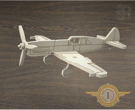 Изделия из дерева (фанеры) Caudron C.714 самолет из дерева серия МПС "Мой первый самолет" tm-19-8649 купить в твоимодели.рф