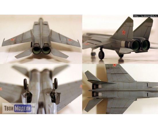 Склеиваемые модели  Hasegawa 00434 МиГ-25 "Foxbat" Самолет высотный перехватчик 1:72 tm01804 купить в твоимодели.рф