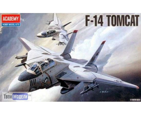 Склеиваемые модели  Академия 4434 F-14A Самолет "Томкэт" 1:72 tm01761 купить в твоимодели.рф