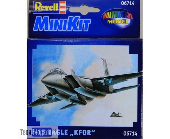 Склеиваемые модели  Revell 06714 F-15 Eagle "KFOR" - MiniKit tm01824 купить в твоимодели.рф