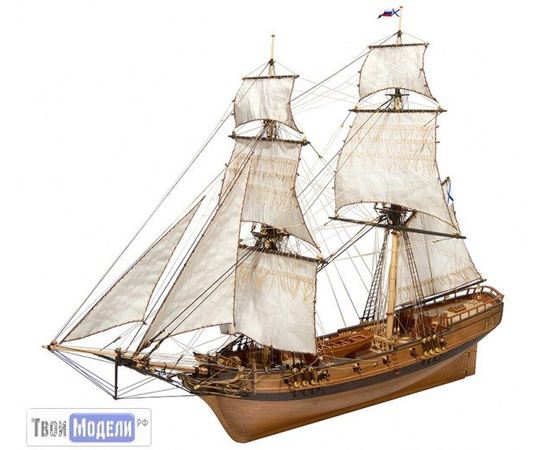 Склеиваемые модели  Master Korabel MK0401 Корабль "Бригантина Феликс" 1:72 tm02285 купить в твоимодели.рф