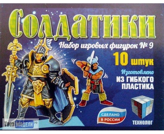 Игровые системы Технолог 00687 Набор игровых фигурок № 9 (Солдатики) tm02406 купить в твоимодели.рф