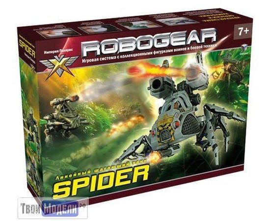 Игровые системы Серия Robogear Спайдер Технолог (00188) tm02427 купить в твоимодели.рф