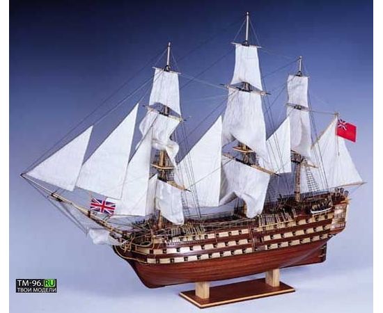 Склеиваемые модели  zvezda 9021 Звезда Флагманский корабль адмирала Нельсона "Виктори" tm02219 купить в твоимодели.рф