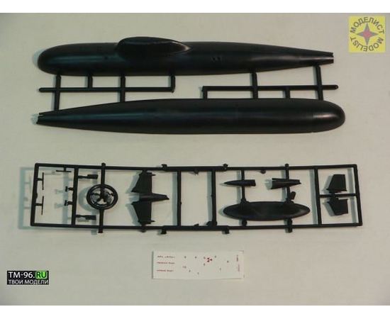 Склеиваемые модели  Моделист 140054 К-123 Атомная подводная лодка "Альфа" 1/400 tm02245 купить в твоимодели.рф