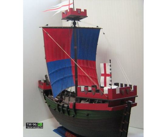 Склеиваемые модели  zvezda 9038 Звезда Флагманский корабль Эдуарда II "Томас" tm02251 купить в твоимодели.рф