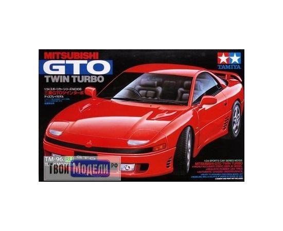 Склеиваемые модели  Tamiya 24108 Машина Turbo Mitsubishi Gto Twin Turbo 1/24 tm02659 купить в твоимодели.рф