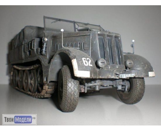 Склеиваемые модели  Tamiya 35239 полугусеничный тягач 18 тонный “FAMO” tm02649 купить в твоимодели.рф