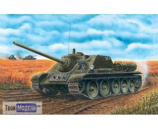 Склеиваемые модели  Моделист 307231 Самоходная артиллерийская установка СУ-85﻿ СССР 1/72 tm02803 купить в твоимодели.рф