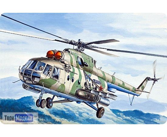 Склеиваемые модели  ЕЕ14501 Ми-8МТ/Ми-17 ВВС/МЧС Многоцелевой вертолет tm02850 купить в твоимодели.рф