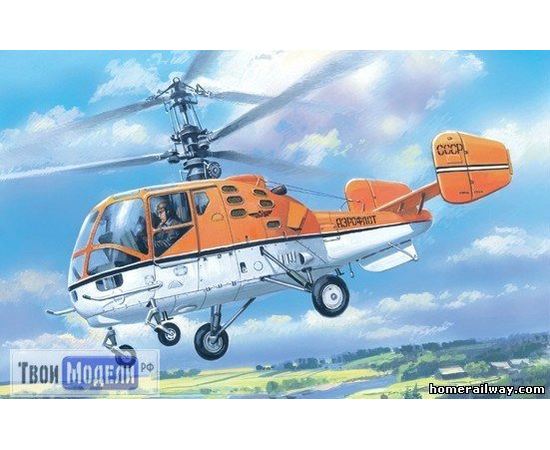 Склеиваемые модели  ЕЕ72145 Ка-15М Вертолет tm02847 купить в твоимодели.рф