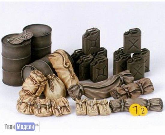 Строительство диорам Tamiya 35229 Набор бочек, канистр, рюкзаков американской армии tm02714 купить в твоимодели.рф