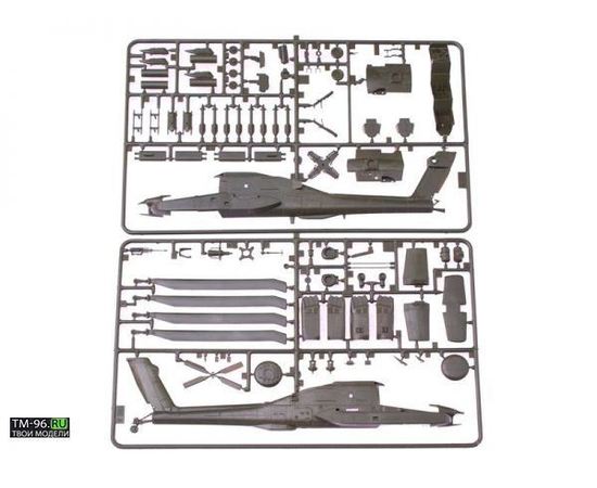 Склеиваемые модели  zvezda 7248 Звезда AH-64D Вертолёт "Апач Лонгбоу" tm02836 купить в твоимодели.рф