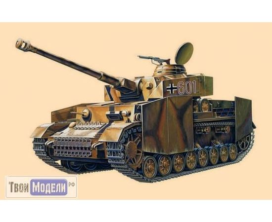 Склеиваемые модели  Моделист 303503 "Немецкий танк"  T-IV H  (1:35) tm03383 купить в твоимодели.рф