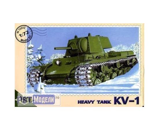 Склеиваемые модели  PST 72012 КВ-1 Тяжелый танк 1:72 tm03365 купить в твоимодели.рф