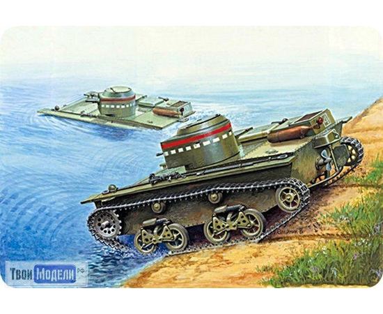 Склеиваемые модели  ЕЕ35002 Т-38 Плавающий танк СССР 1/35 tm03406 купить в твоимодели.рф