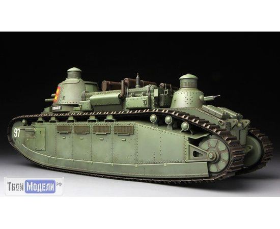 Склеиваемые модели  Meng Model TS-009 Char 2C Французский тяжёлый танк tm03308 купить в твоимодели.рф