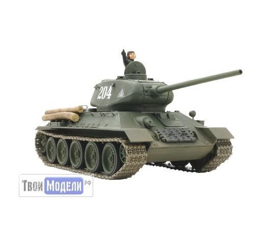 Склеиваемые модели  Tamiya 89569 Т34/85 советский танк в масштабе 1/25 tm03325 купить в твоимодели.рф