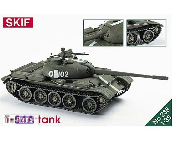 Склеиваемые модели  Skif SK-238 Т-54А Советский средний танк tm03341 купить в твоимодели.рф