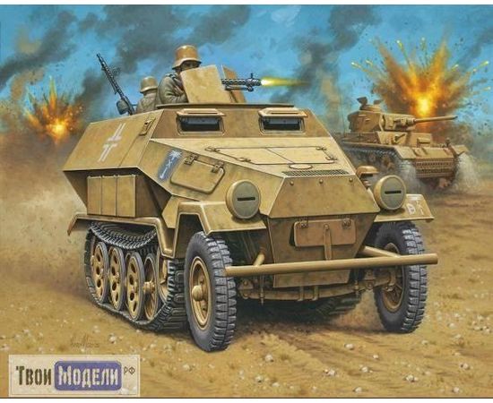 Склеиваемые модели  ﻿Revell 03231 SD.KFZ. 251/1 AUSF Немецкий бронетранспортер "Ханомаг" tm03345 купить в твоимодели.рф