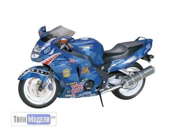 Склеиваемые модели  Tamiya 14079 Мотоцикл Honda CBR1100XX Super Blackbird tm04083 купить в твоимодели.рф