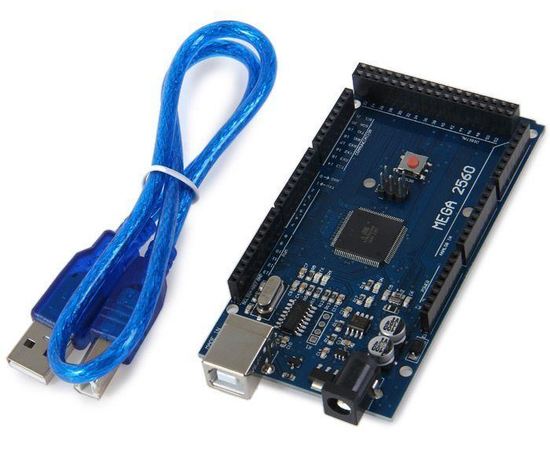 Arduino Kit Arduino Mega 2560 R3 ATmega 2560-16AU tm04557 купить в твоимодели.рф