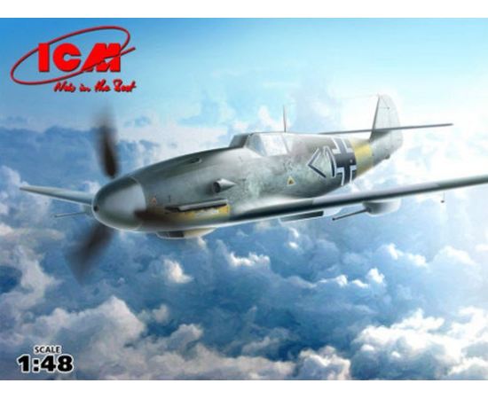 Склеиваемые модели  ICM 48107 Bf 109F-4/R6 Messerschmitt Истребитель tm04934 купить в твоимодели.рф